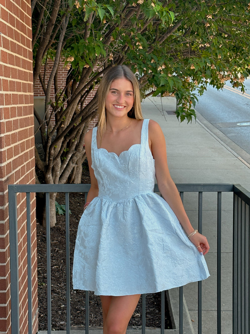 Baby Blue For You Dress