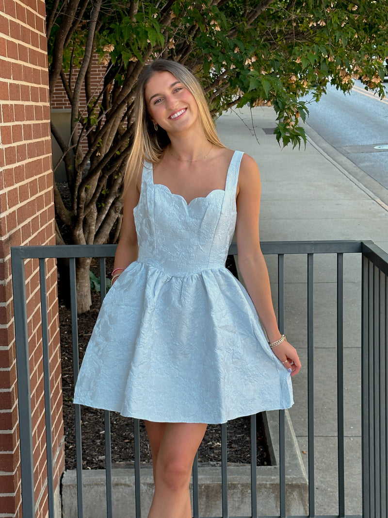 Baby Blue For You Dress