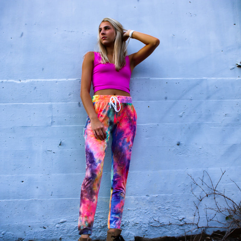 You Lost Me Tie Dye Joggers