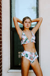 Floral and Flirty Swimsuit- BOTTOMS